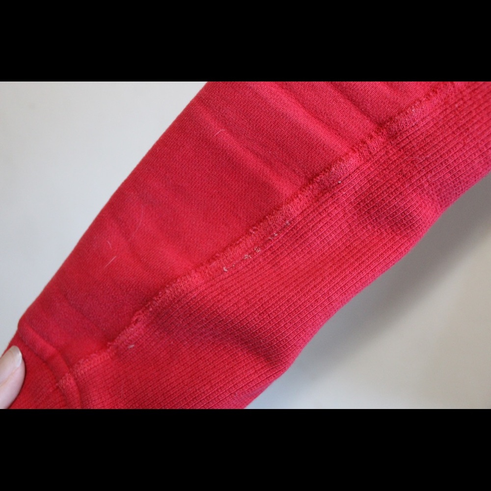 Red Lululemon Scuba Hoodie | Size 4 - Picture 4 of 8